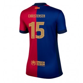 Barcelona Andreas Christensen #15 Hjemme skjorte til dame 2024-25 Kortermet